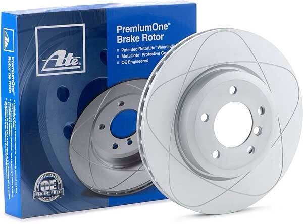 Тормозные Диски ATE "Power Disc" с Колодками ATE "Ceramic Brake Pads ...