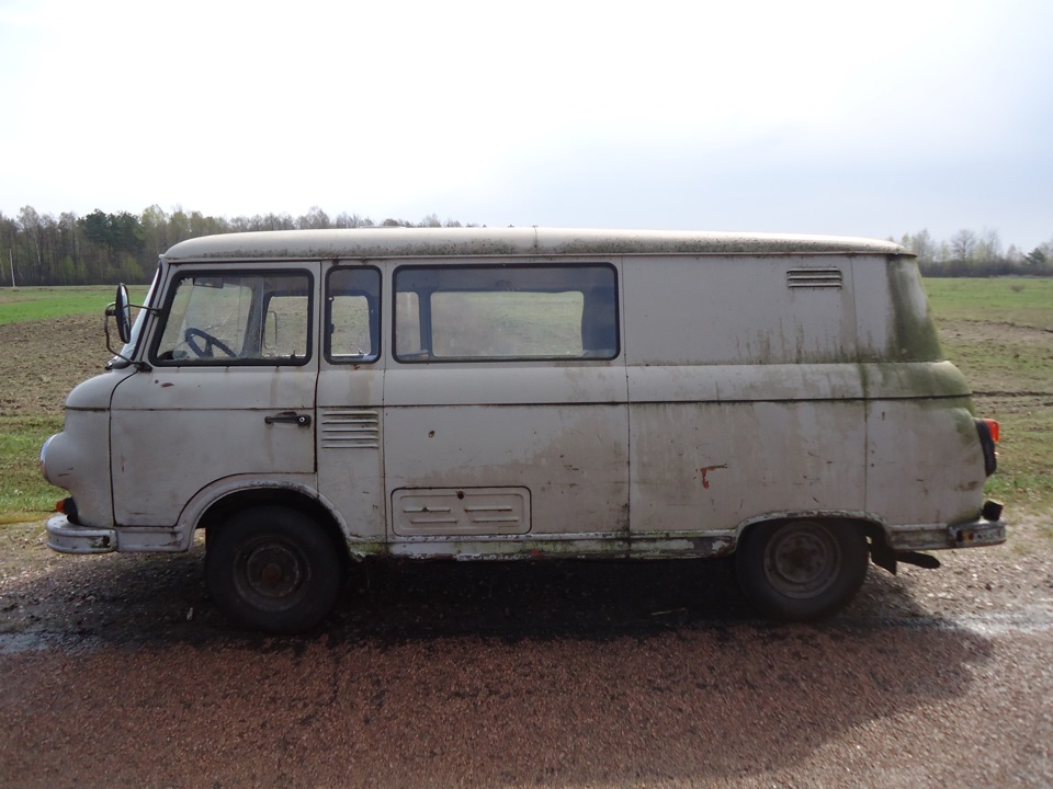 Купили барсика, едем домой. — Barkas B1000, 1,1 л, 1979 года | покупка ...