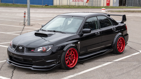 Интеркулер subaru wrx gd