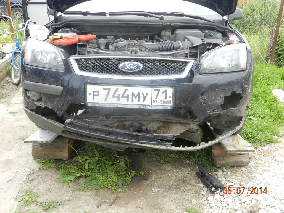 ford focus в кювете