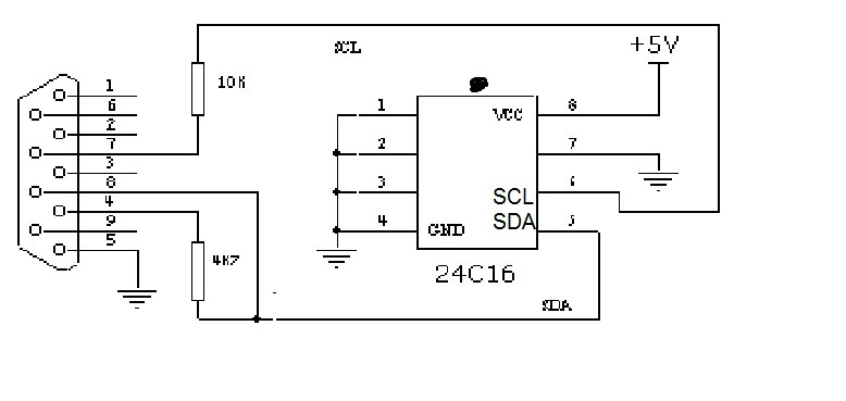 24с256 программатор usb схема