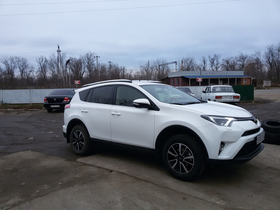 Диски КИК КС699 R17 на TOYOTA RAV4 2016 год — Niblecar на DRIVE2