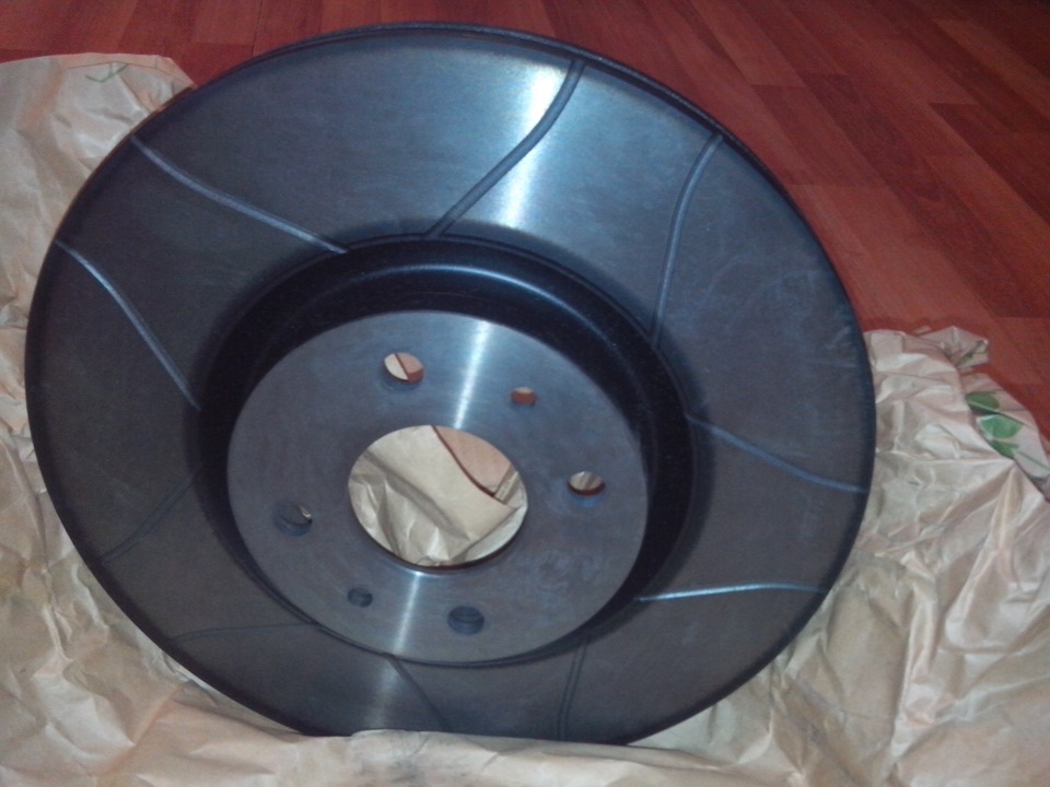 Тормозные диски brembo — Lada Калина Хэтчбек (1G), 1,6 л, 2007 года ...