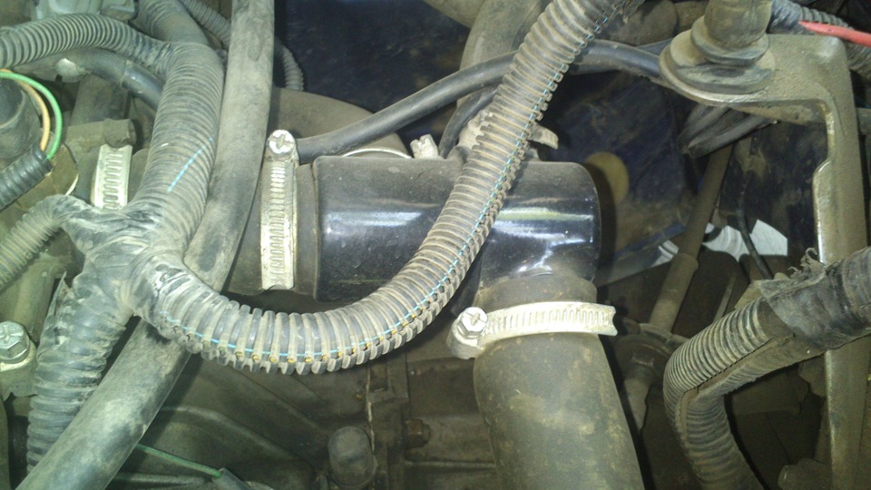 Замена: свечей, термостата и тосола — LADA 2114, 1,6 л., 2007 года ...