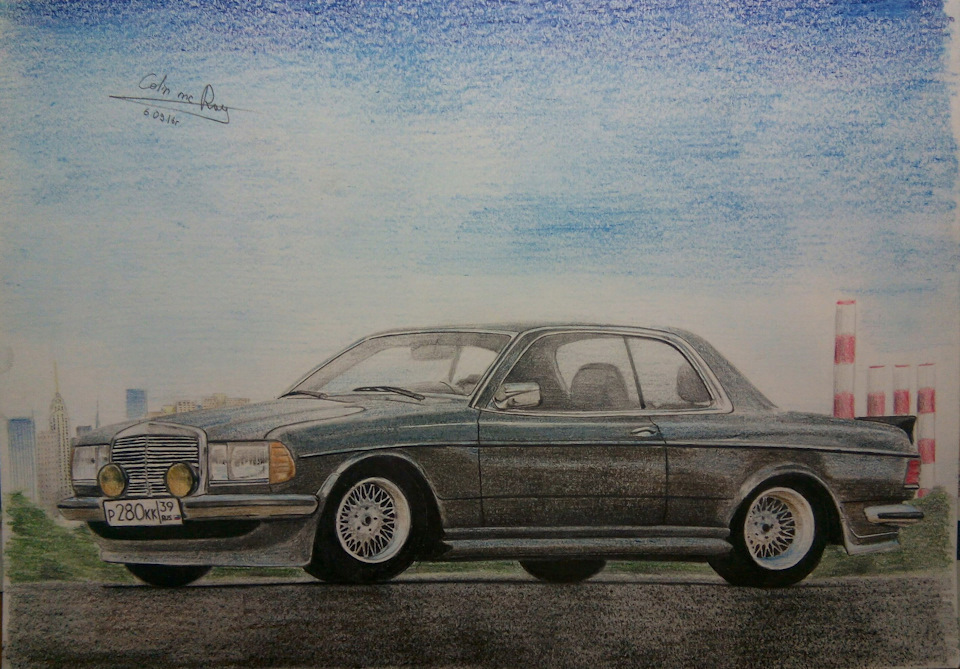 Mercedes w123 РіРѕРЅРѕС‡РЅС‹Р№