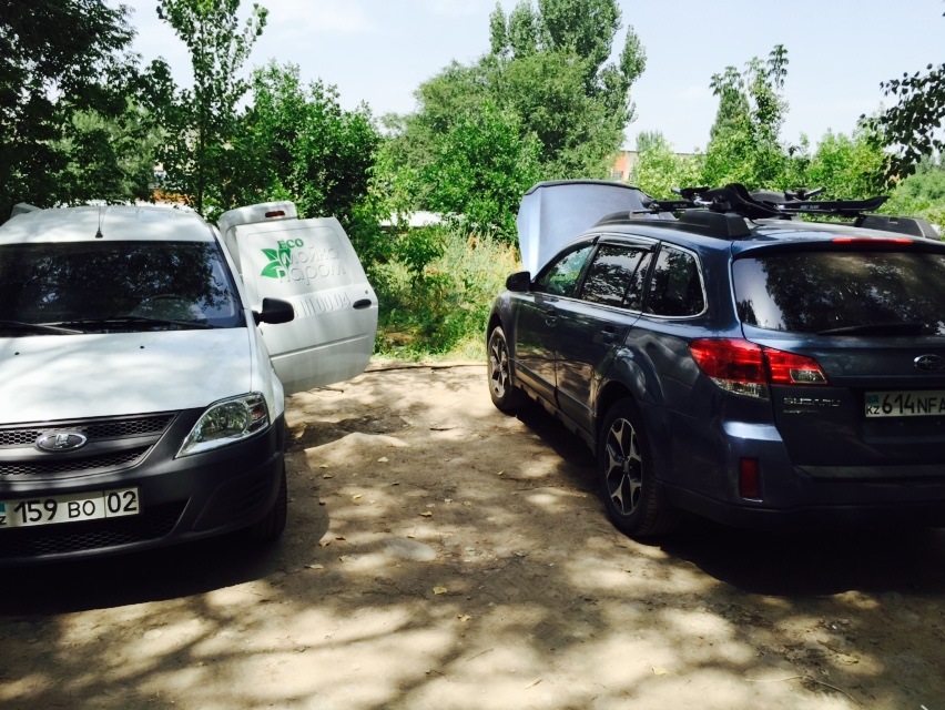 Выездная мойка двигателя (сухим Паром) — Subaru Outback (BR), 2,5 л ...