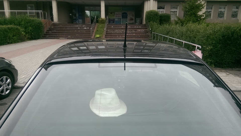 Накладка на заднее стекло Milotec — Skoda Octavia A5 Mk2, 1,4 л, 2012 ...