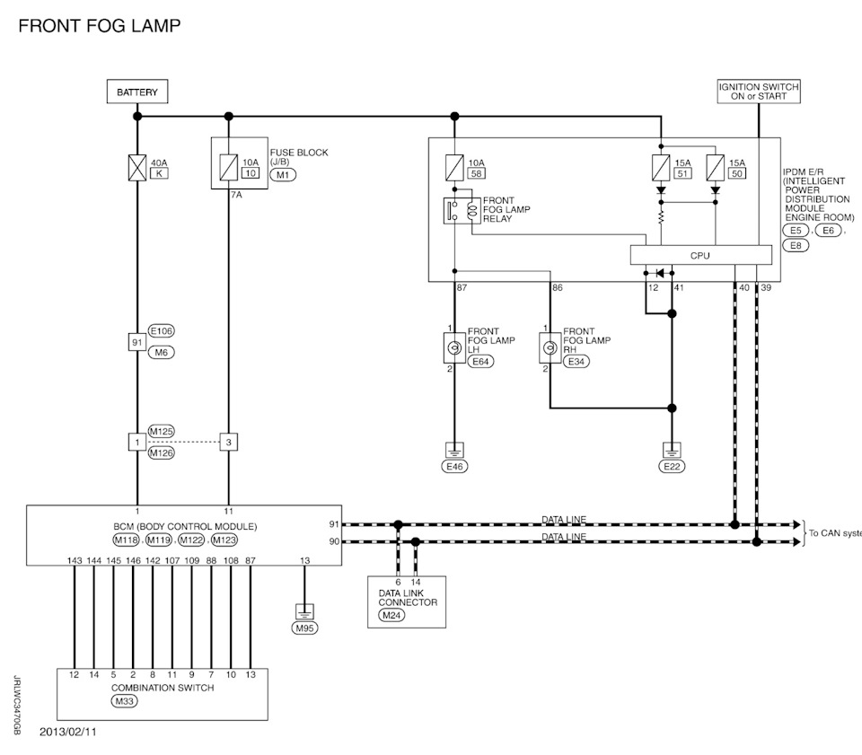 Электросхемы инфинити