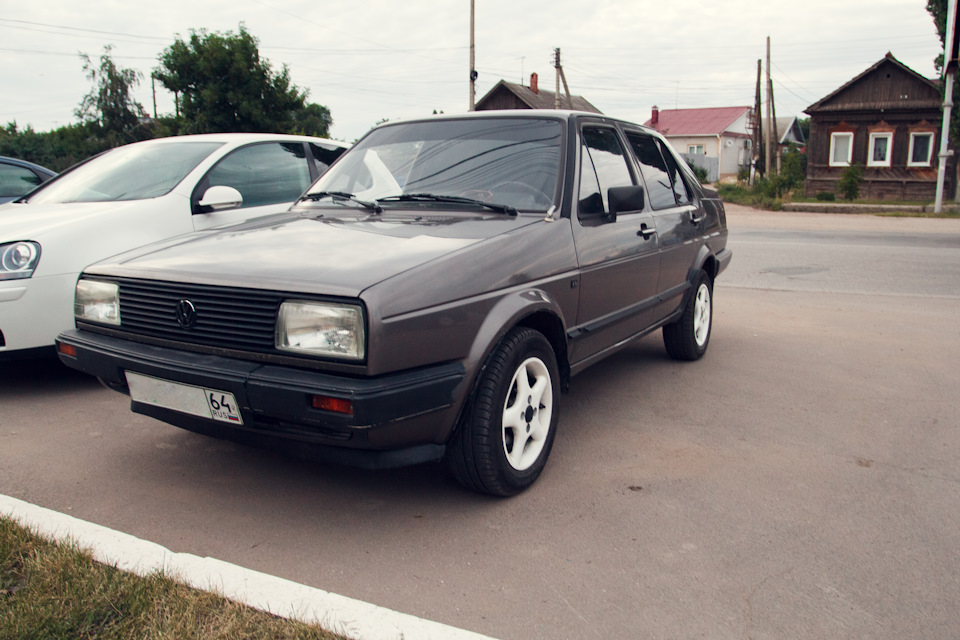 Немец в строю! — Volkswagen Jetta II, 1,6 л, 1984 года | просто так ...