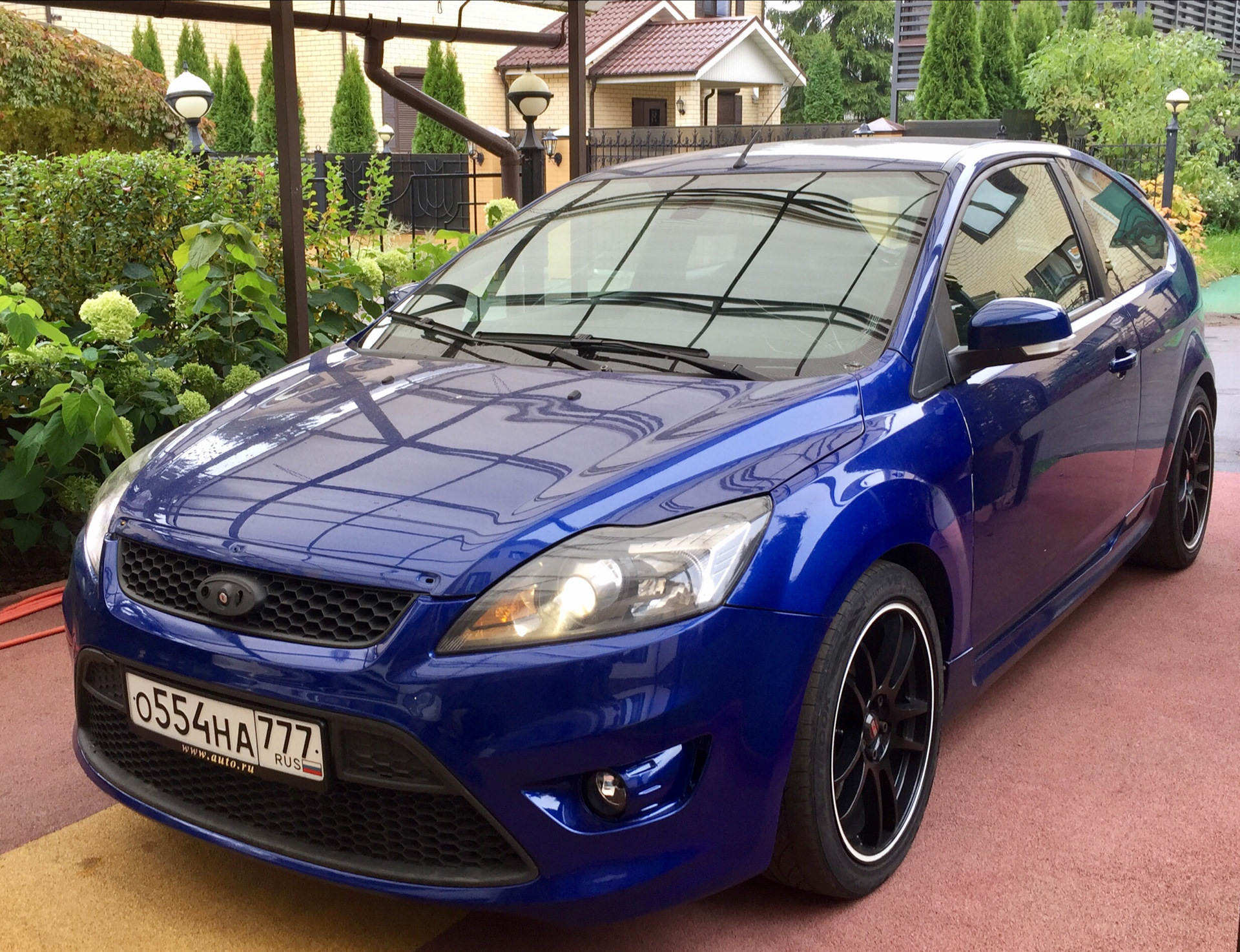 Ford Focus 2 синий