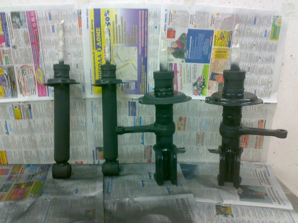 Короткоходные стойки by IvanSavin — Lada 21083, 1,5 л, 1999 года ...