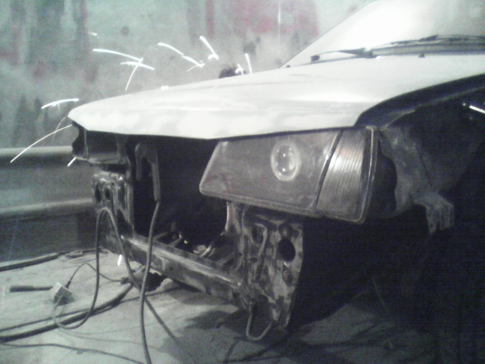 №64 Бэд бой капот готов))) — Lada 21083, 1,5 л, 2002 года | кузовной ...