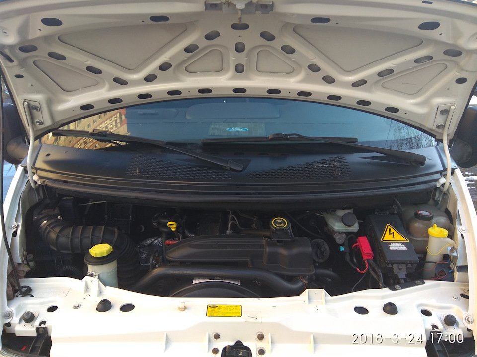 Мойка Под Капотом… Рыжики На Кузове… — Ford Transit (6G), 2,4 л, 2005 ...