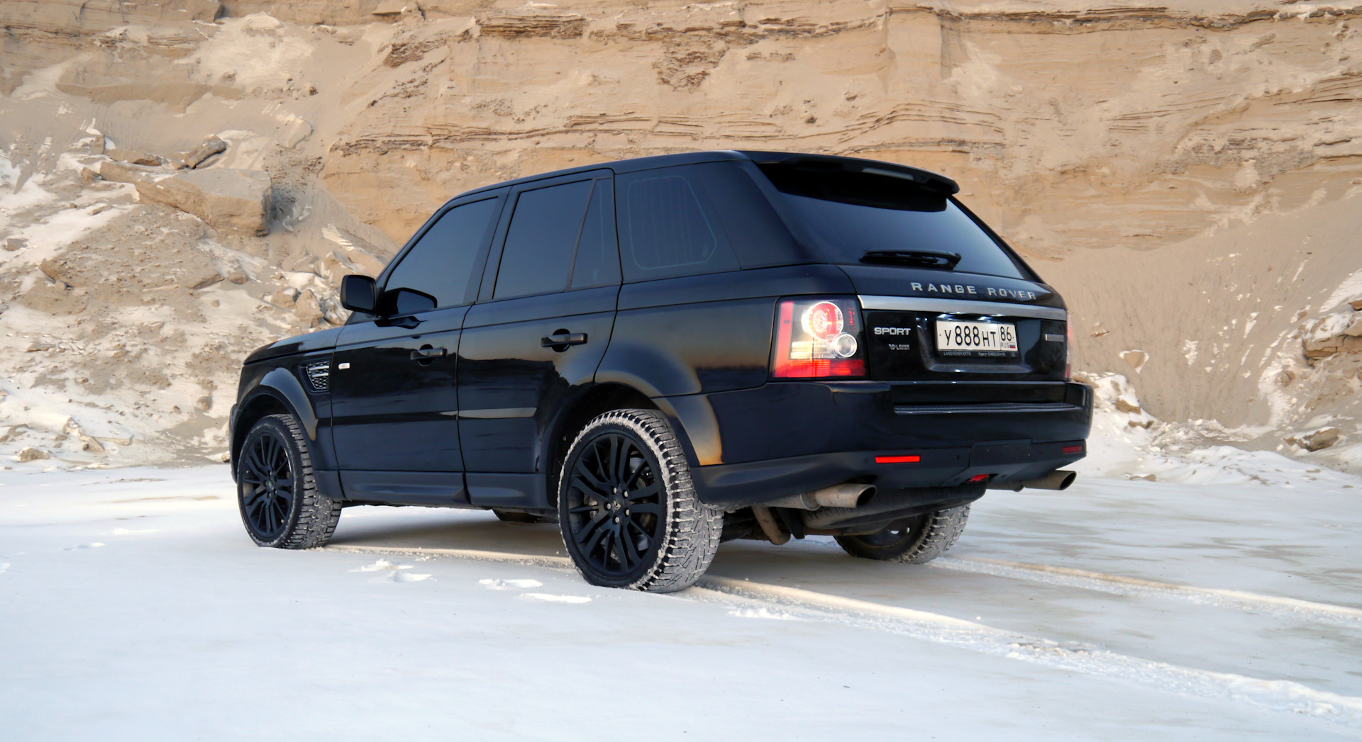 Кидает в колее range rover sport