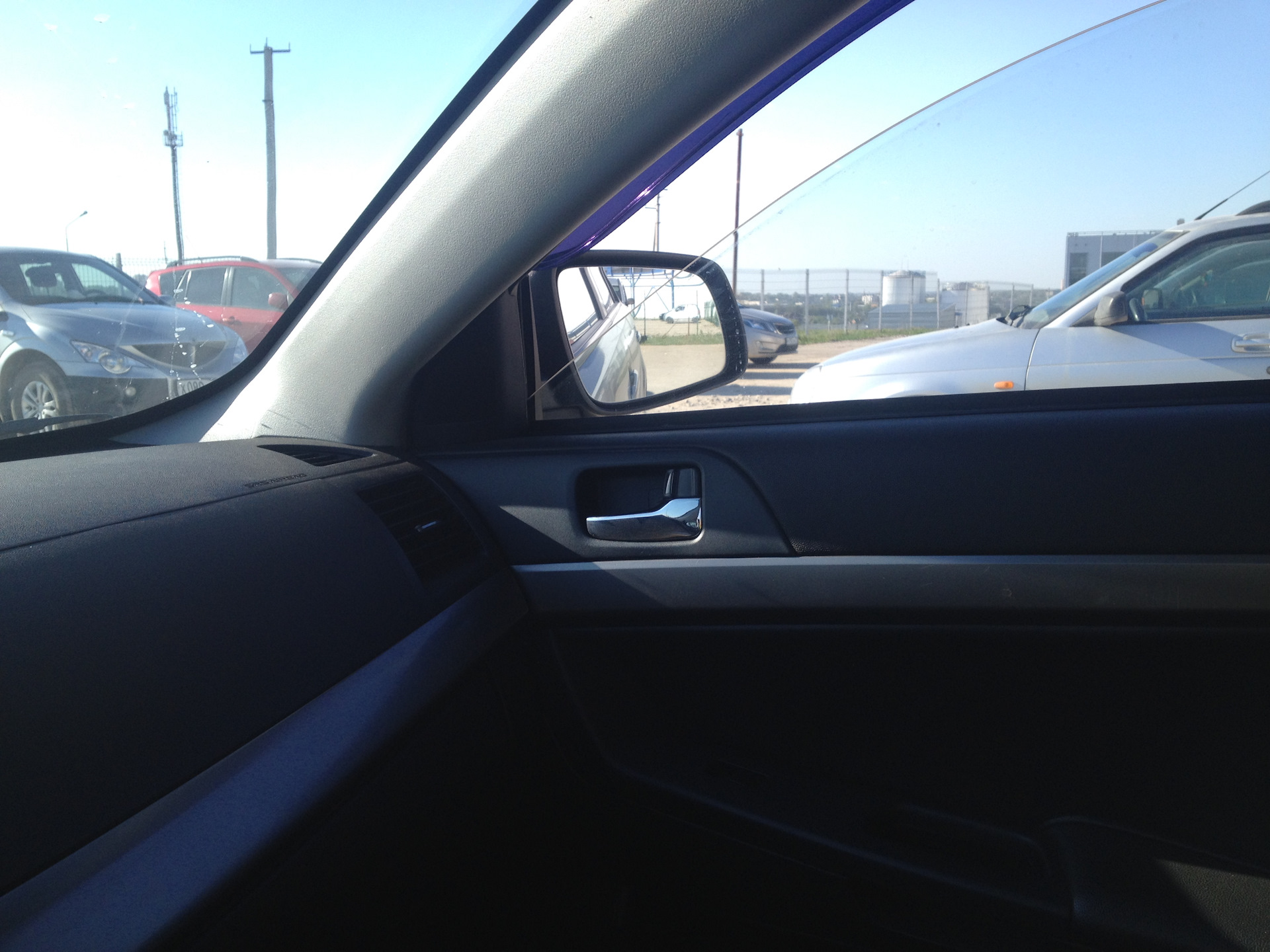 Хромированные ручки Лансер 10 — Mitsubishi Lancer X, 1,6 л, 2012 года ...
