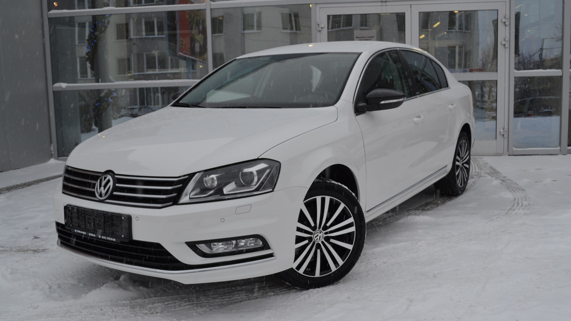 Volkswagen Passat b7 белый