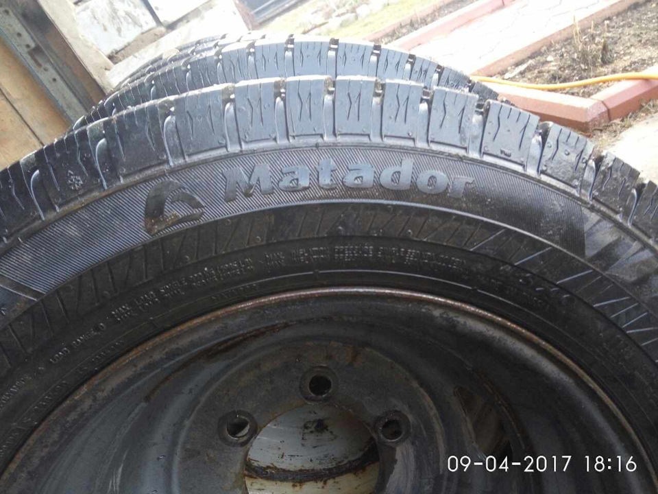 Резина Матадор — ГАЗ Газель, 2,4 л, 2008 года | шины | DRIVE2