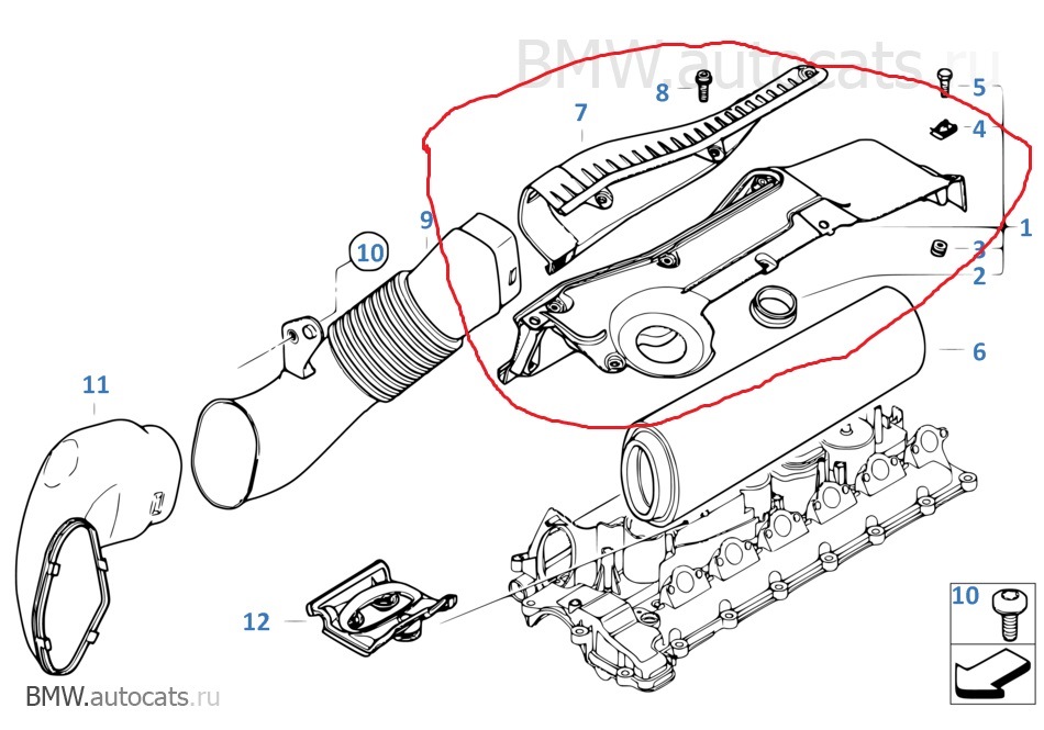 Bmw e87 подкапотное пространство