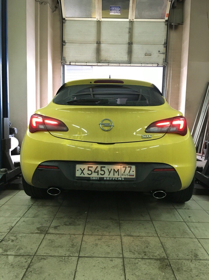Фото в бортжурнале Opel Astra J GTC