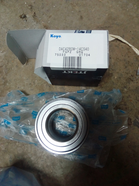 DAC4280W14CS40 Подшипник передней ступицы KOYO | Запчасти на DRIVE2
