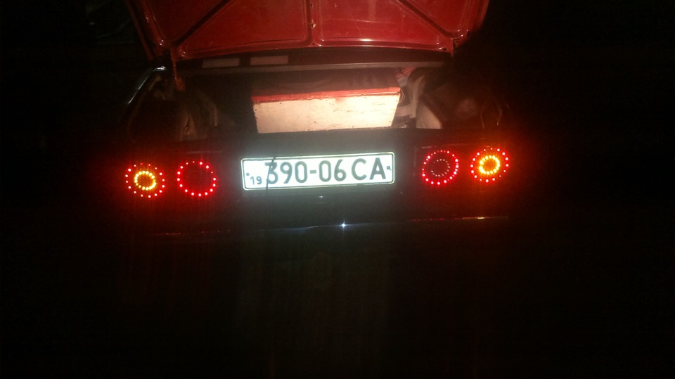 Переделка задних фонарей — Lada 2107, 1998 года | электроника | DRIVE2