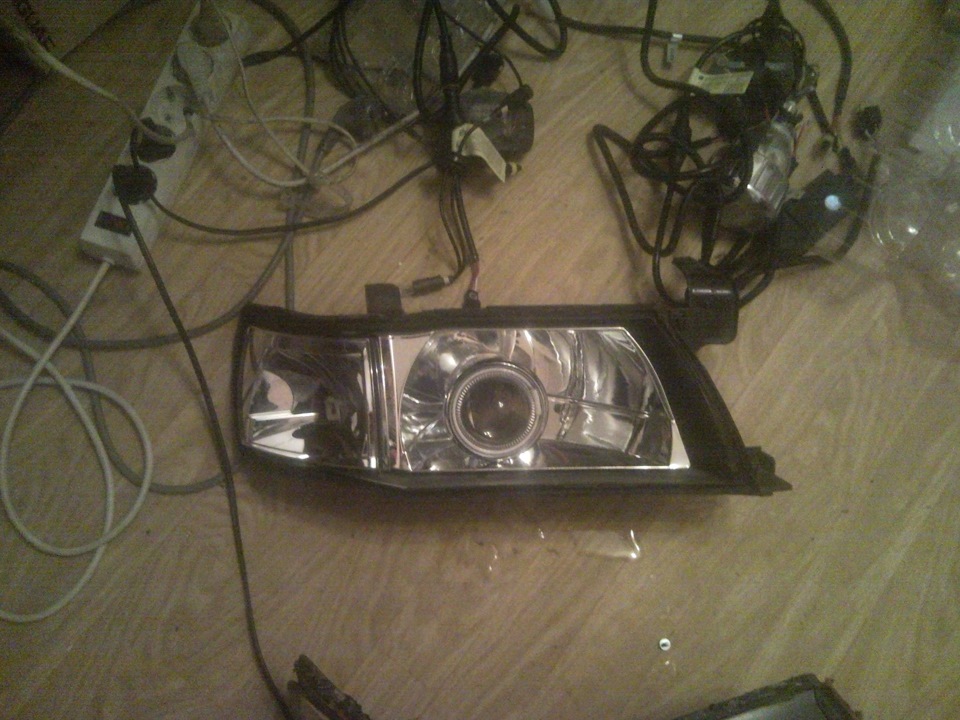 Создание новых биксеноновых линзовых фар — Toyota Vista (30), 2 л, 1991 ...