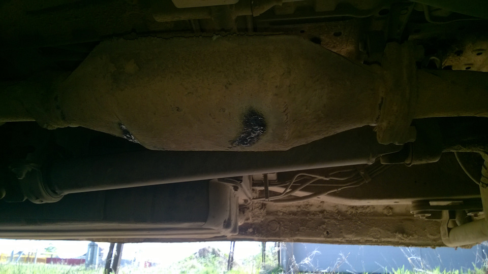 Выхлопная система: гофра и самодельный глушак — Mitsubishi Space Gear ...