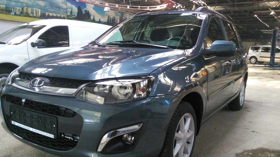 Поездка к дилеру по поводу трубки кондиционера и скрипа сиденья — Lada ...