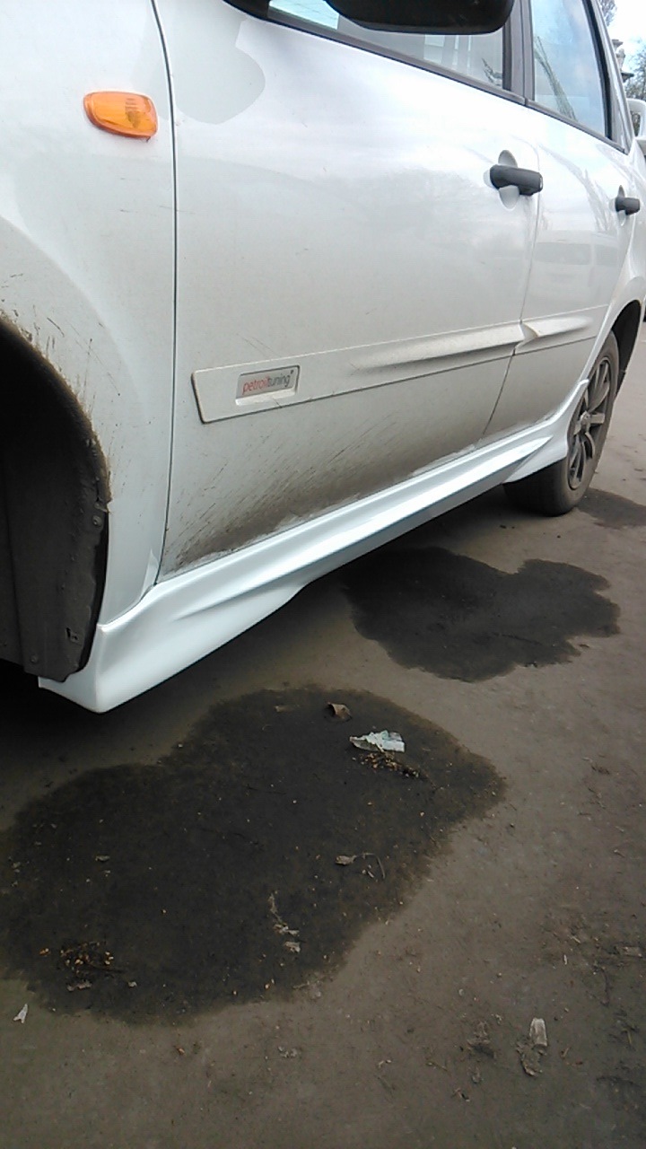 Пороги Эстет — LADA Гранта, 1,6 л., 2013 года | стайлинг | DRIVE2