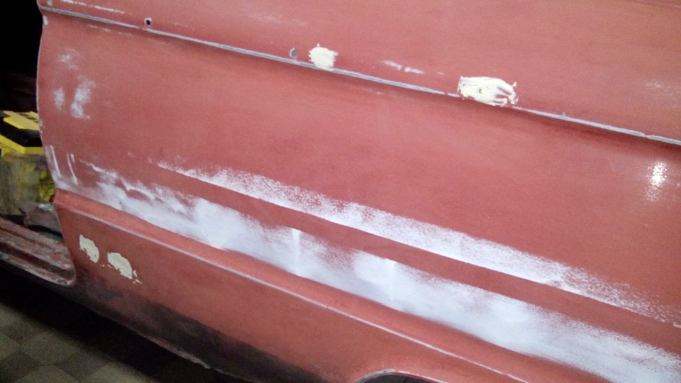 Начали шпаклевать кузов — ЗАЗ 968, 1,2 л, 1971 года | своими руками ...