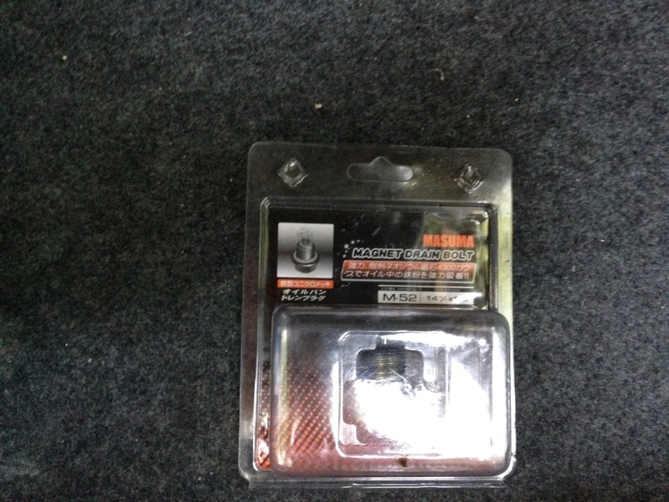 Магнитная сливная пробка масляного поддона — MASUMA — Mitsubishi Lancer ...