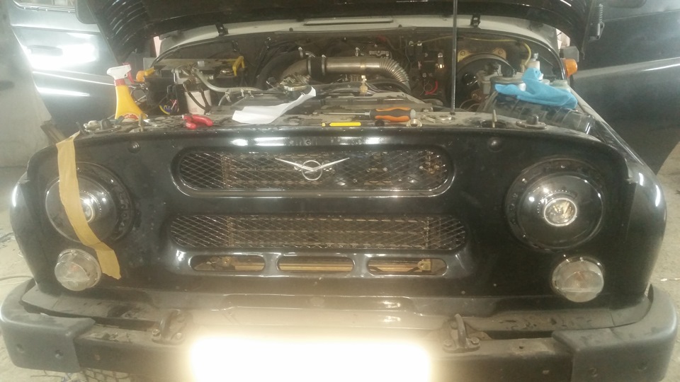 Доработка фар на УАЗ Хантер — DRIVE2