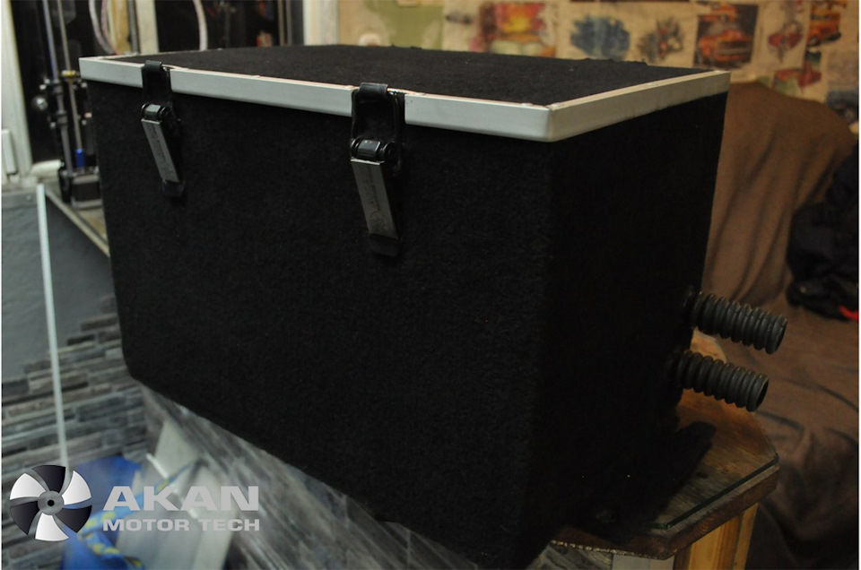 Изготовление ящика АКБ, и перенос АКБ в багажник в ВАЗ 2107 "цербер ...