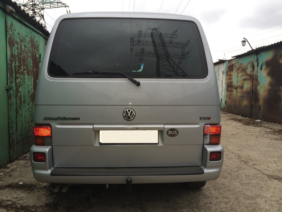 Задние фонари — Volkswagen Multivan (T4), 2,5 л, 2000 года | своими ...