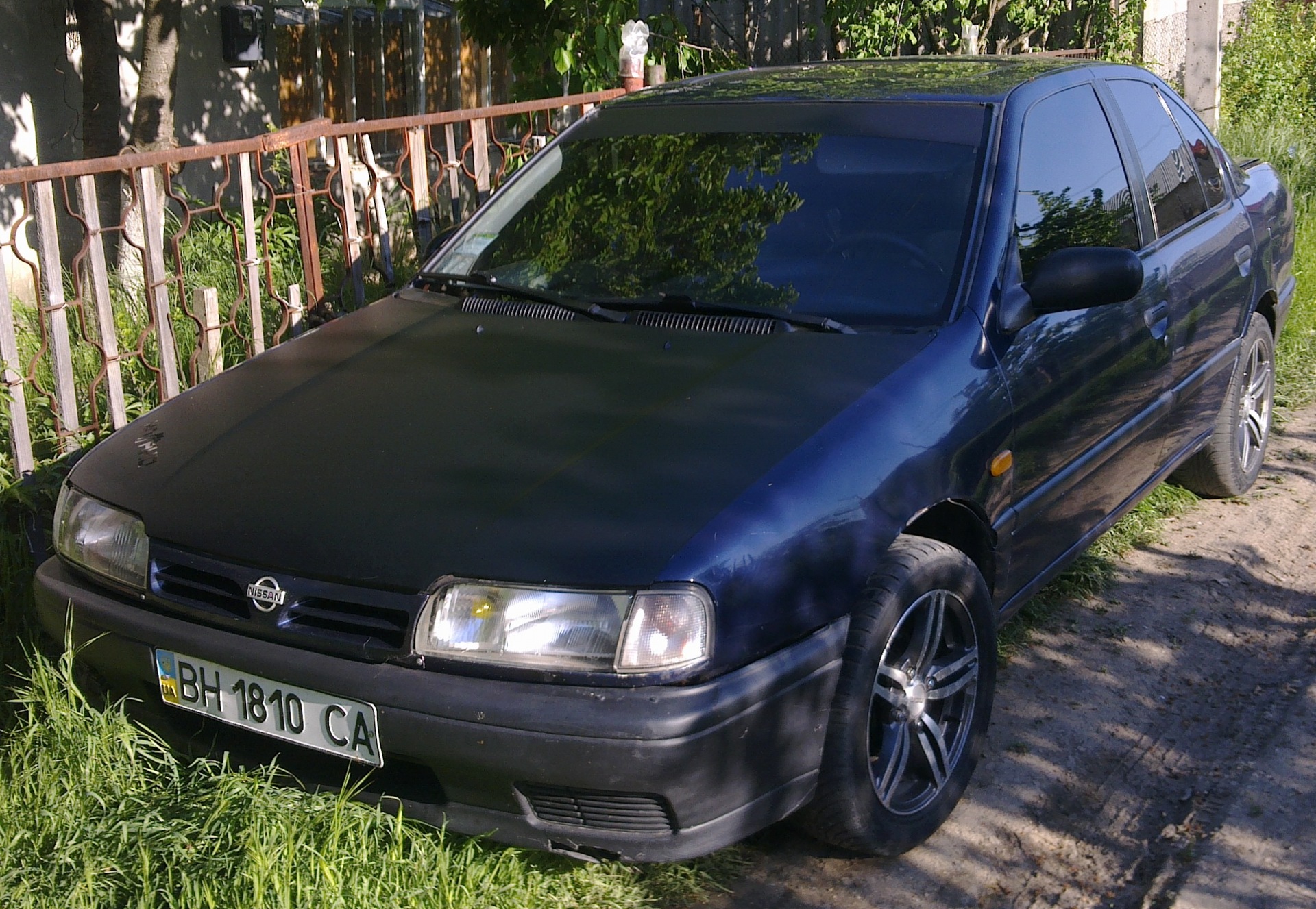 Ниссан примера 1993 года Первоночальный вид машины)) - Nissan Primera (P10), 1993 года покупка машины DRI