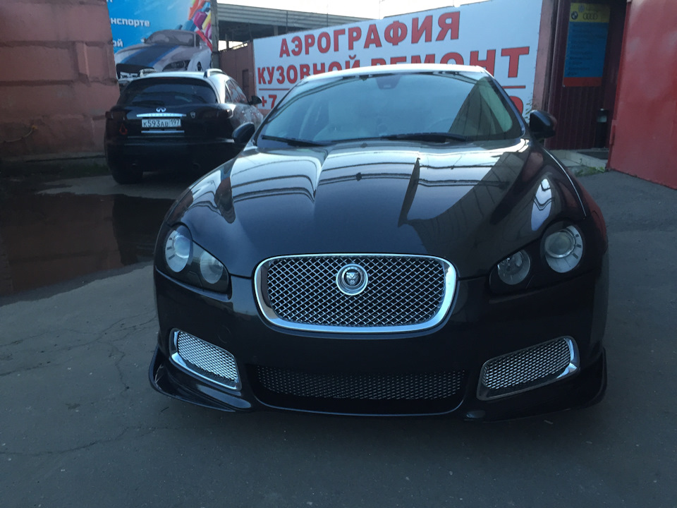 Jaguar xf переделка в рестайлинг