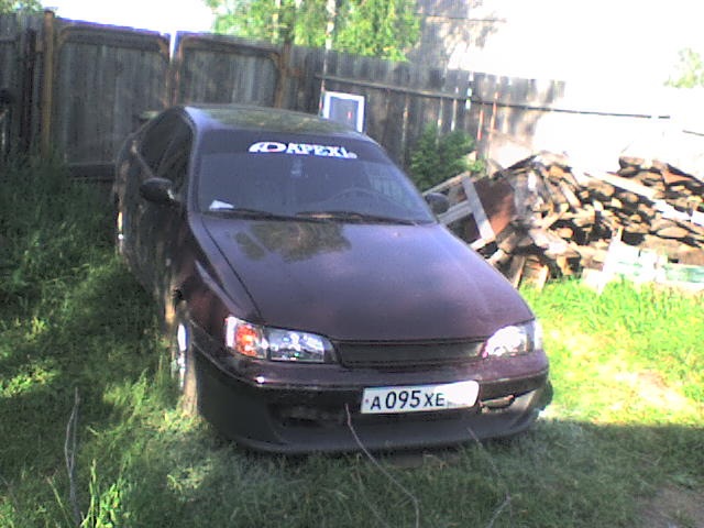 bumper and eyelashes - Toyota Carina E 16 L 1993