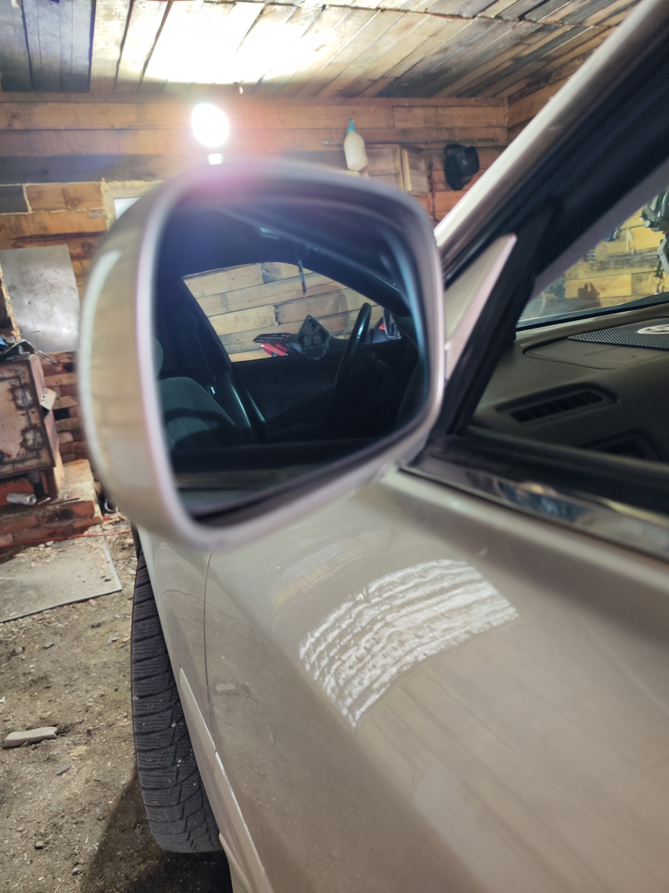 Установка зеркал с подогревом!) — Toyota Chaser (100), 2,5 л, 1998 года ...