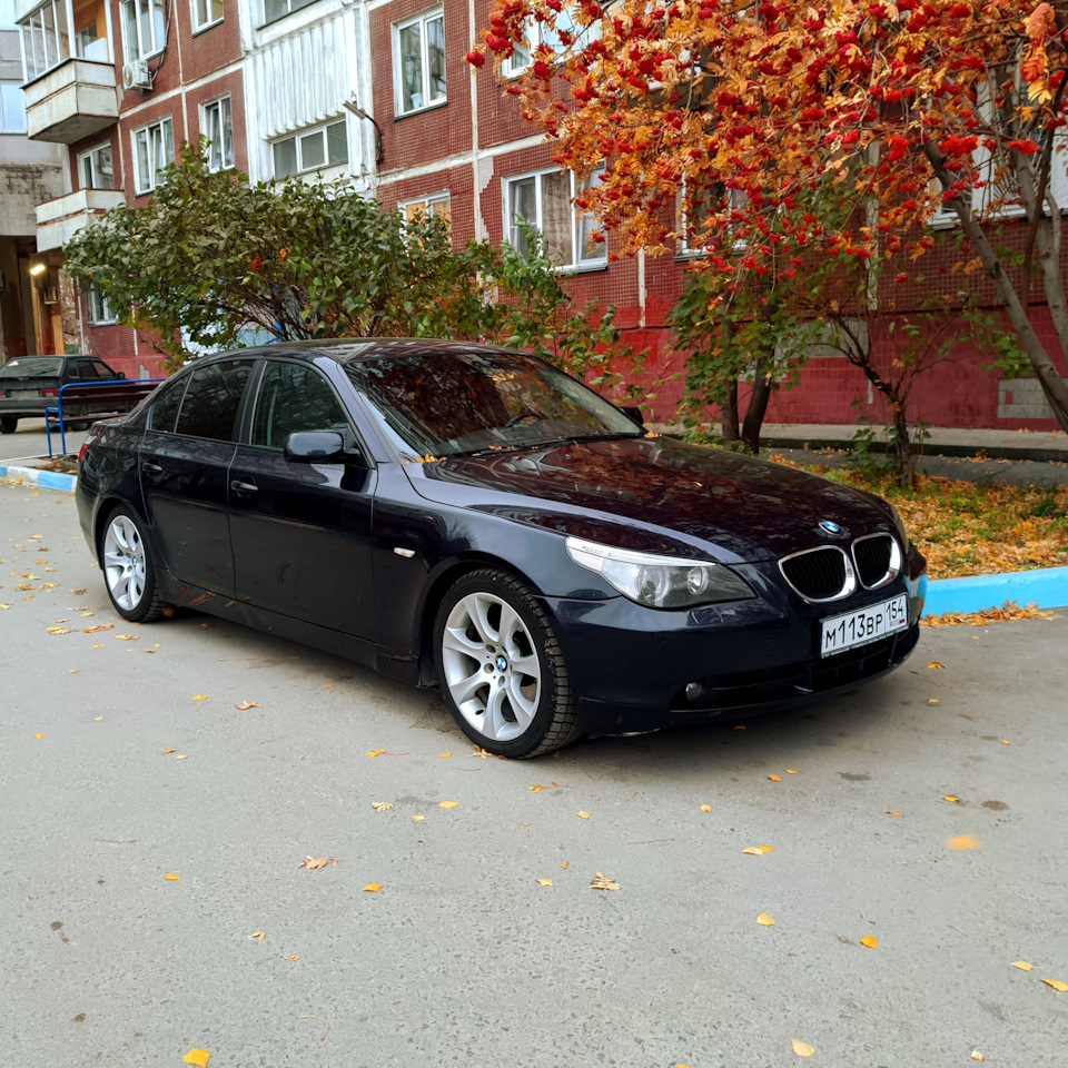 Замена впускного коллектора, КВКГ на n52b30 — BMW 5 series (E60), 3 л ...
