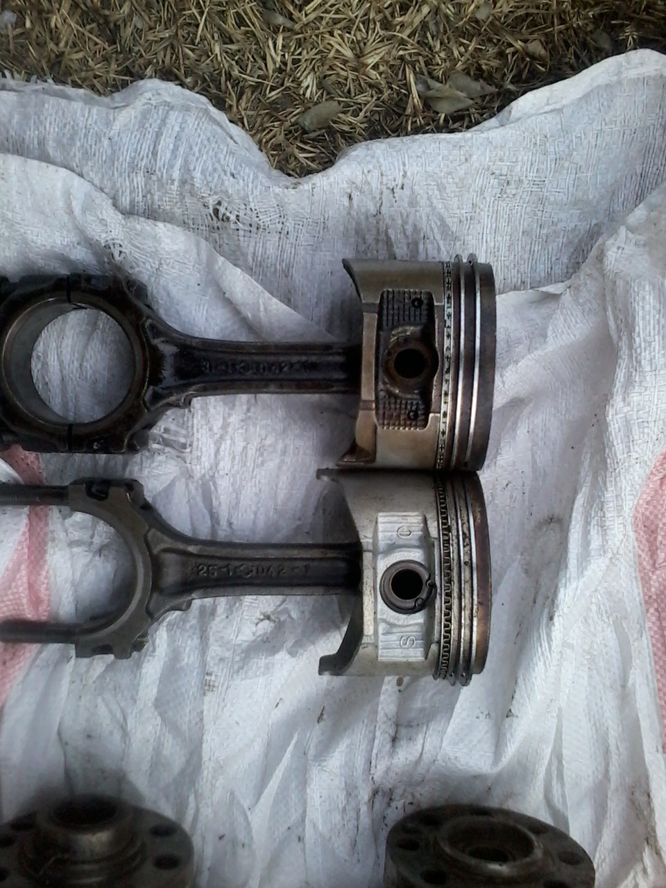 Покупка колена и шатунов — Nissan Sunny (B12), 1,8 л, 1989 года ...