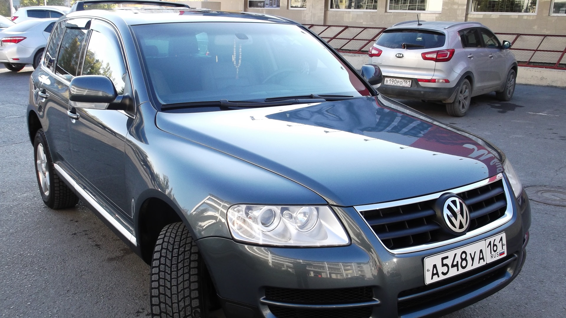 Volkswagen Touareg (1G) 3.2 бензиновый 2004 | 3.2 ))) на DRIVE2