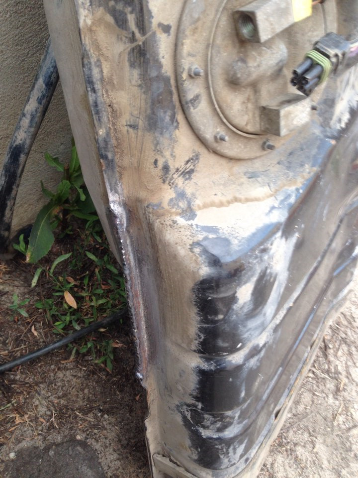 Сварка бензобака за час! — Lada 2115, 2001 года | кузовной ремонт | DRIVE2