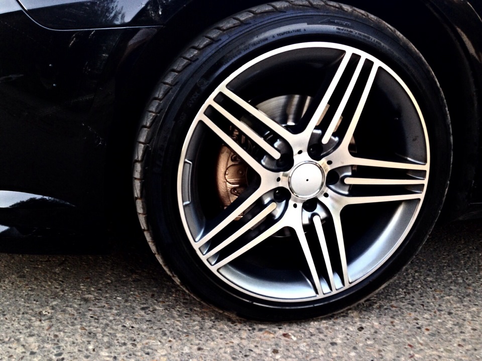 Покраска суппортов в другой цвет — Volkswagen Passat CC, 1,8 л., 2010 ...