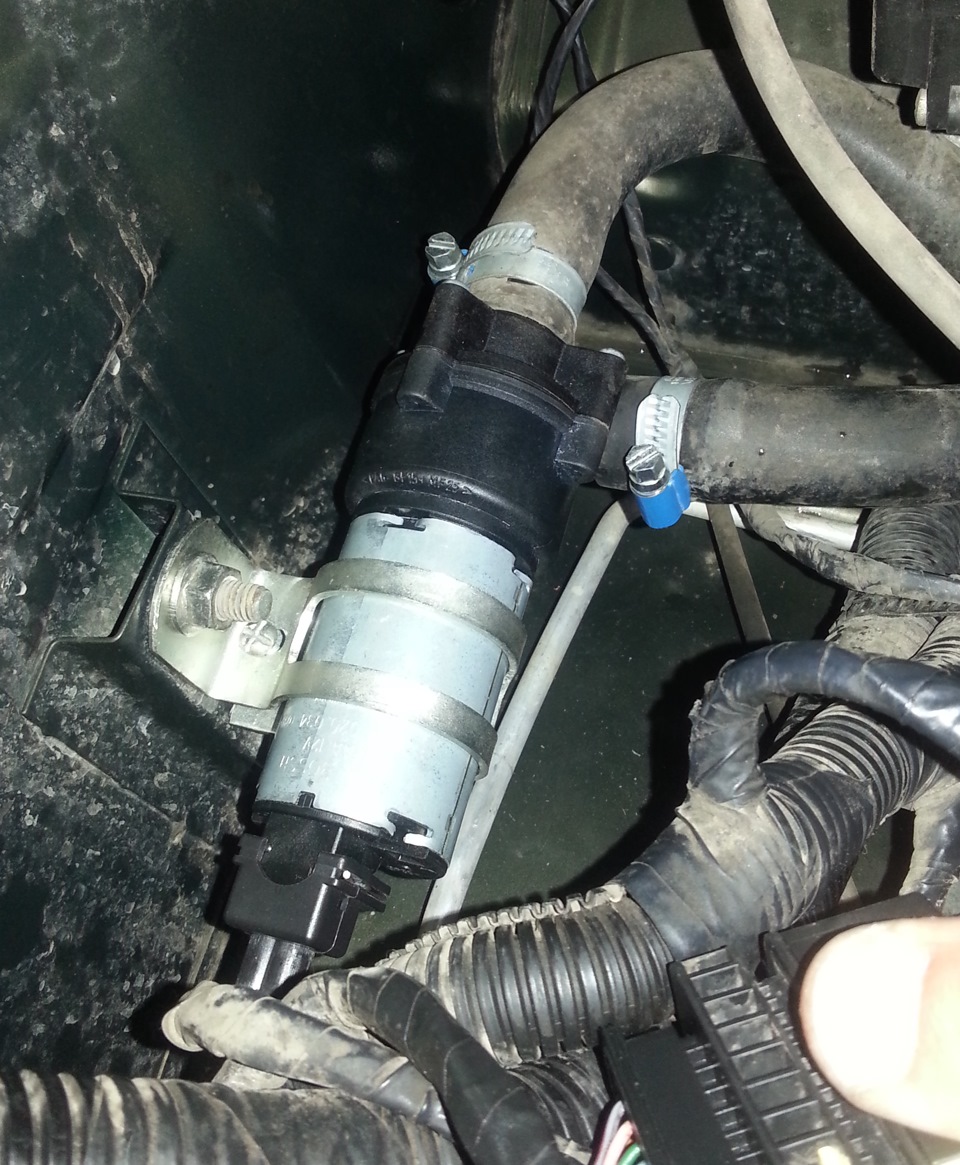 Установка хабов и замена помпы на Bocsh — УАЗ Patriot, 2,7 л, 2012 года ...