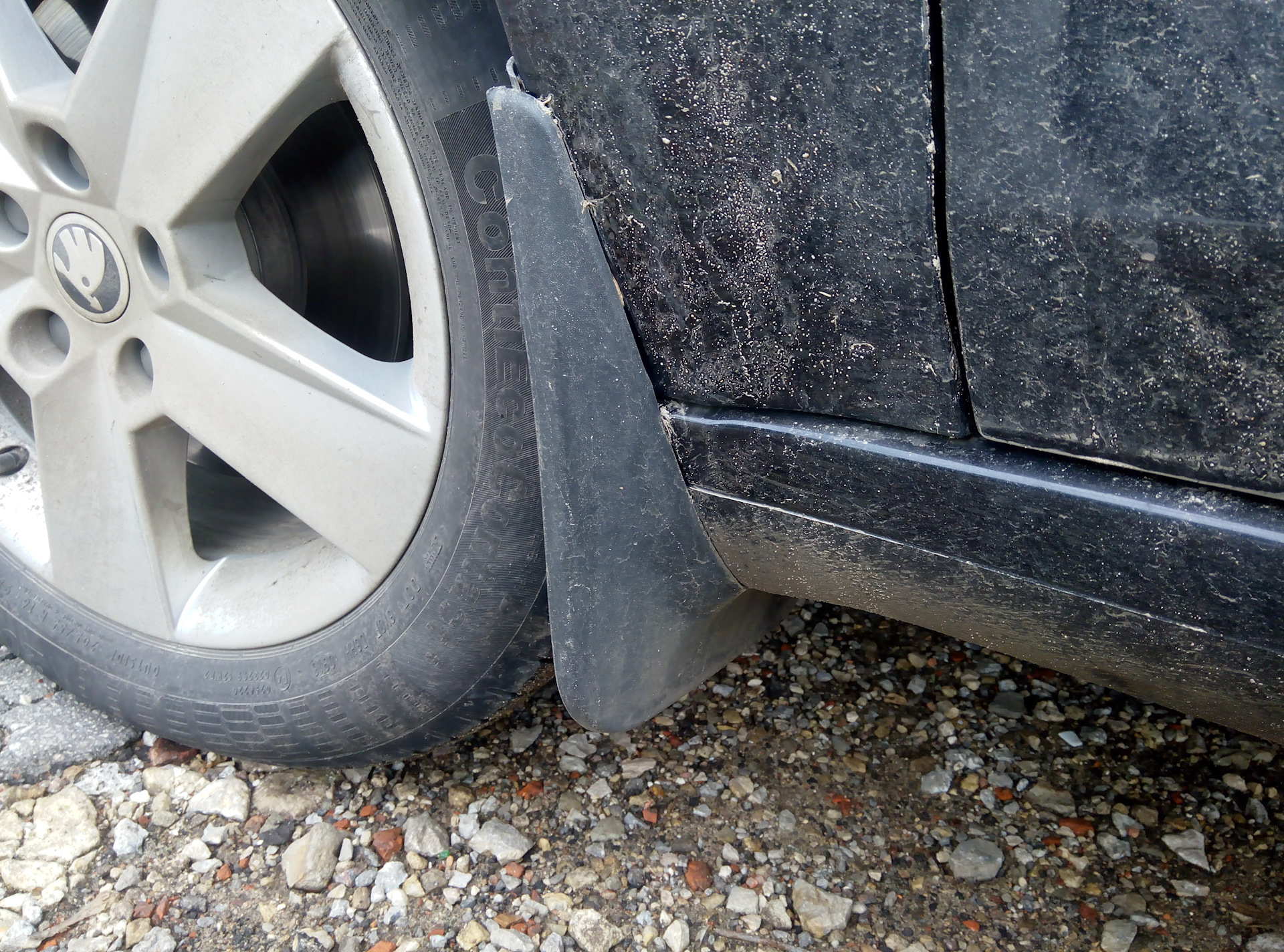 А брызговики?.. — Skoda Octavia A7 Mk3, 1,6 л, 2016 года | тюнинг | DRIVE2