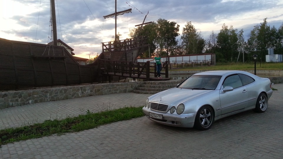пламегасители в замен катализаторов — Mercedes-Benz CLK (W208), 3,2 л ...