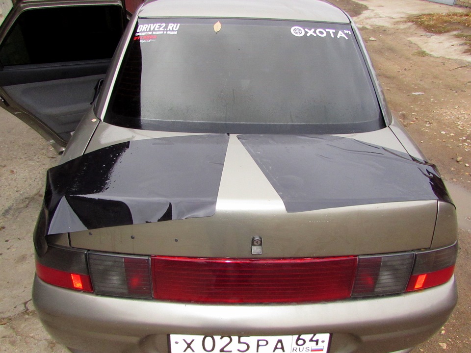 Съемная тонировка 15%/осенний фотосет! — Lada 21104, 1,5 л, 2001 года ...
