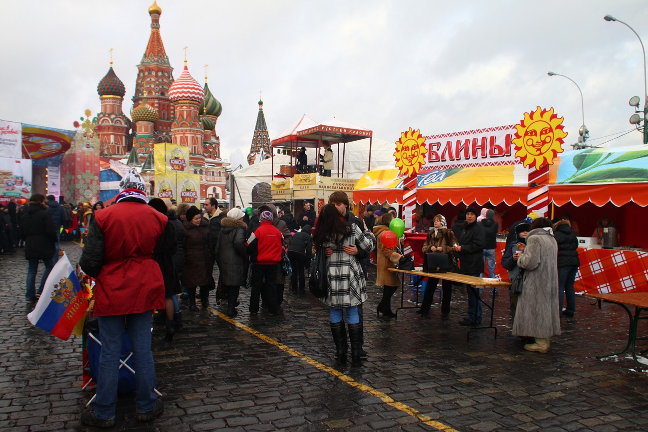 масленица на красной площади