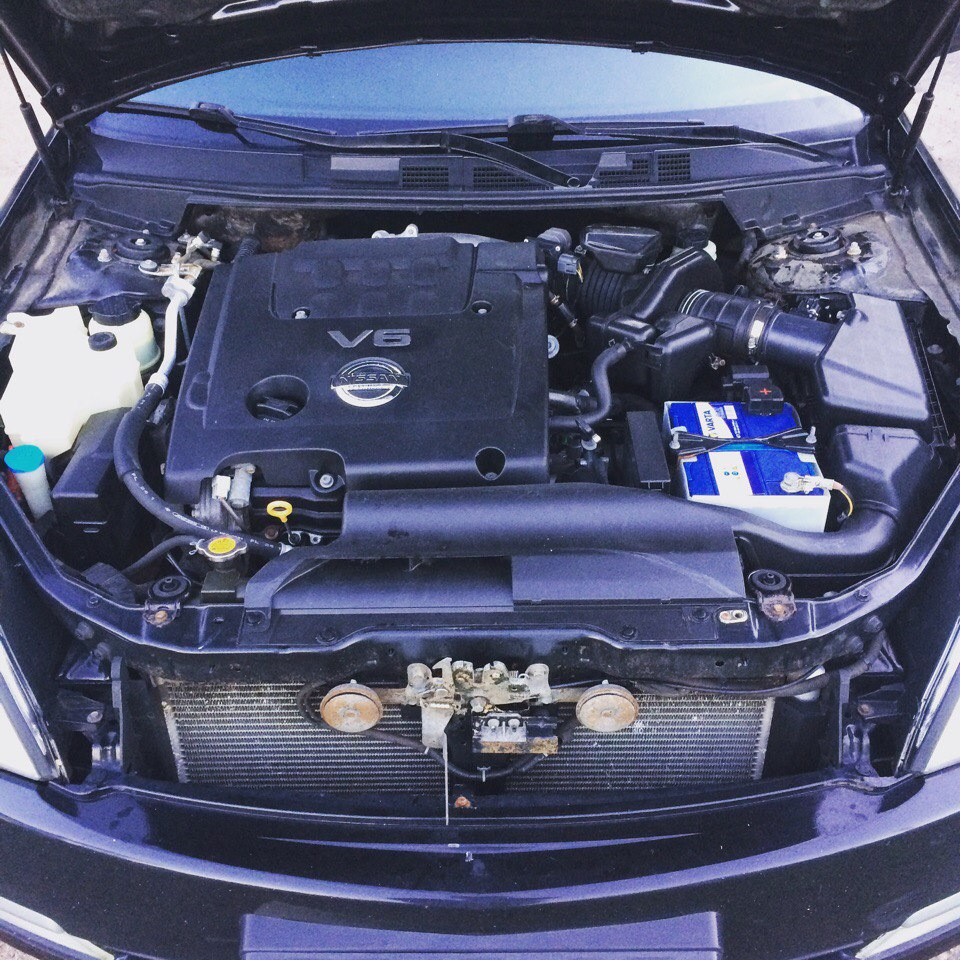 Амортизаторы багажника — Nissan Teana (J31), 2,3 л, 2007 года | своими ...