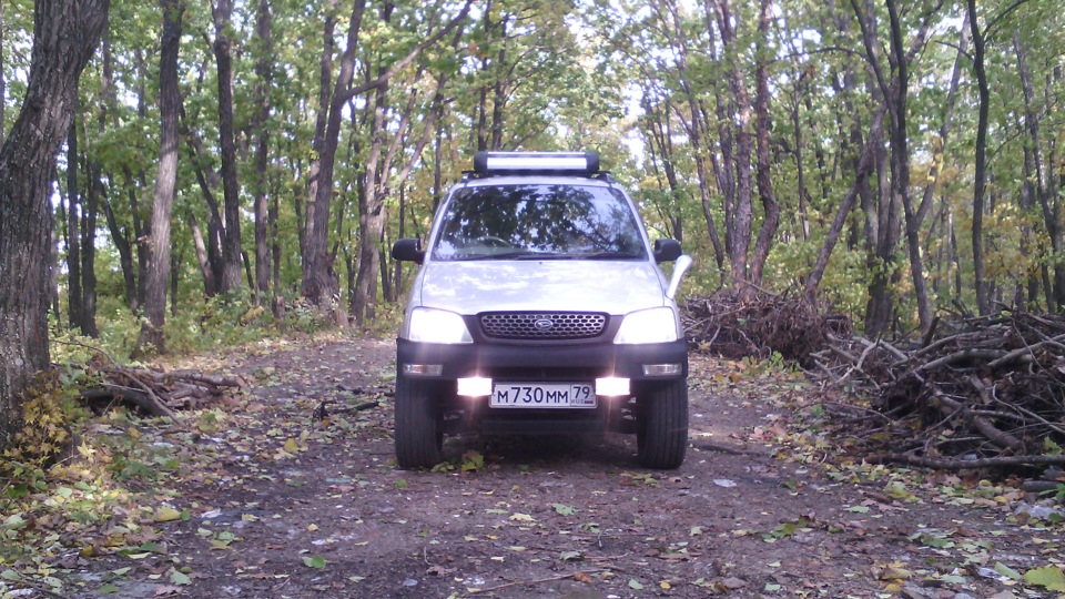 Доп дальний свет — Daihatsu Terios Kid, 0,6 л., 1999 года | аксессуары ...